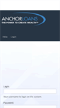 Mobile Screenshot of anchor-webapps.com
